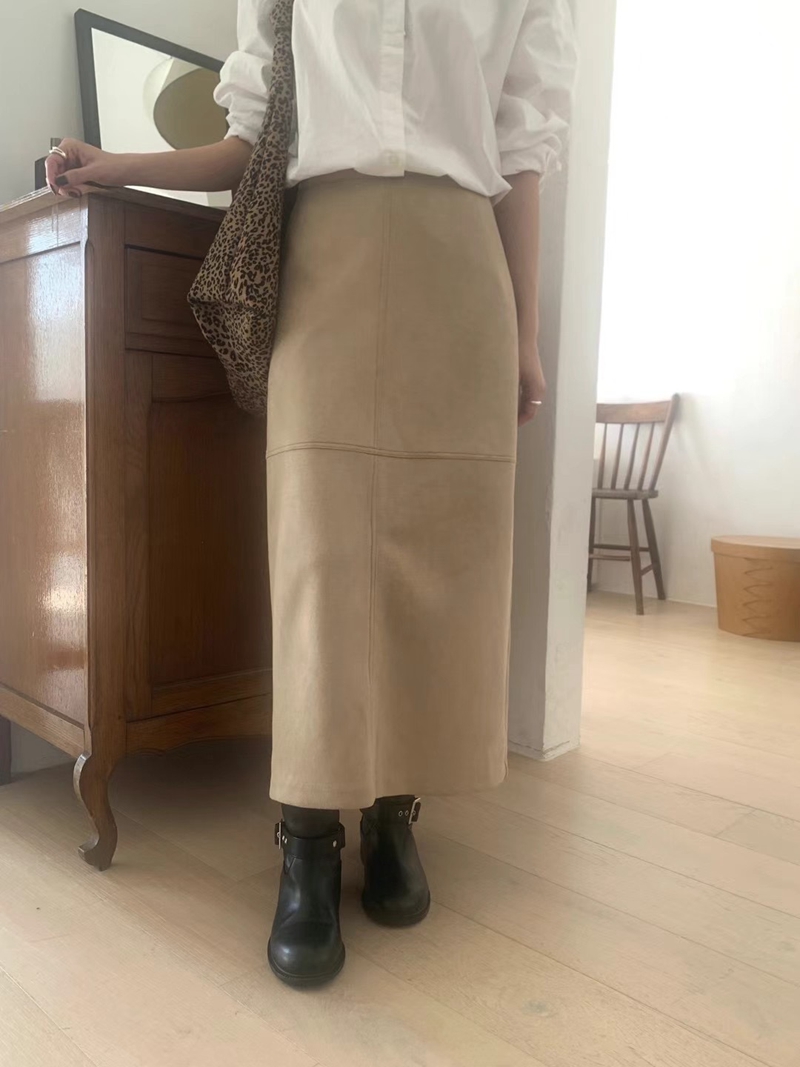 JEIIN直郵韓國代購女裝新款24秋冬真品休閑職業時尚推薦長裙JEIIN長裙
