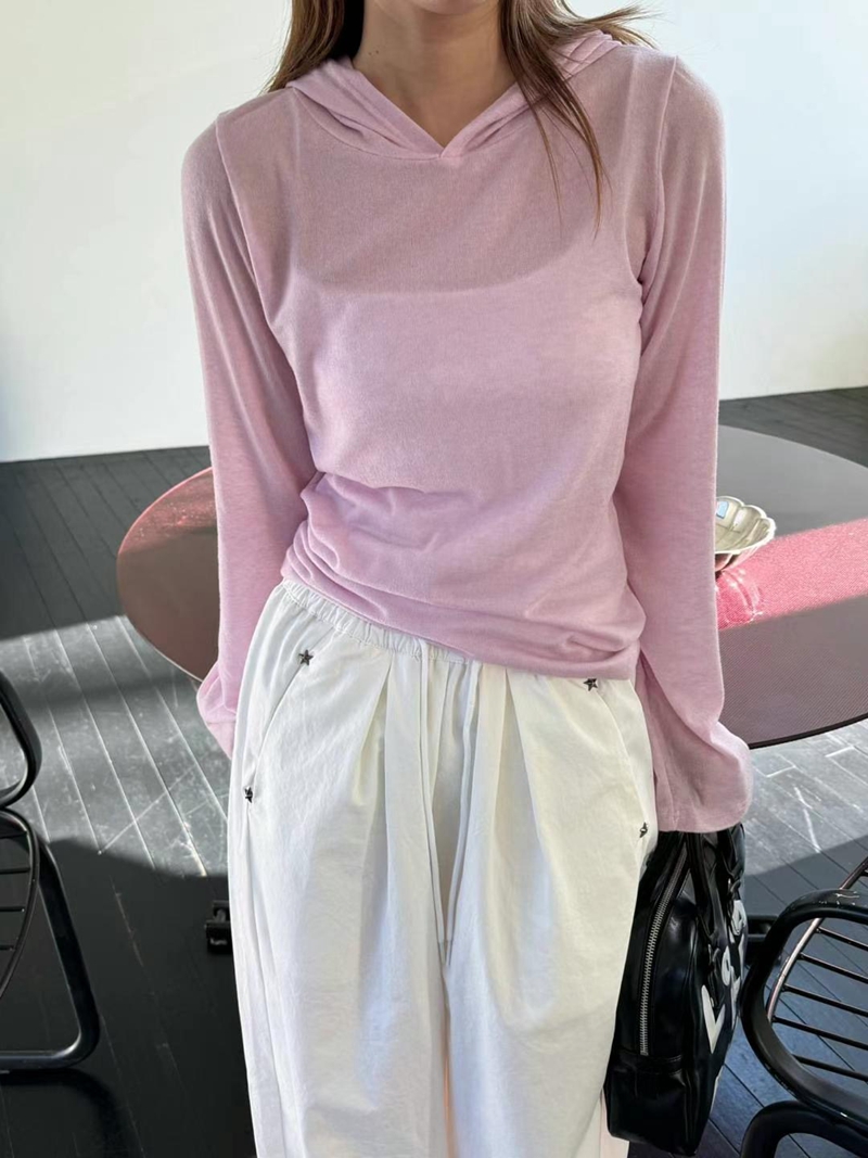 FAVOURED韓國直郵女裝新款推薦時尚熱賣休閑24秋冬長袖T恤羊毛FAVOURED長袖T恤