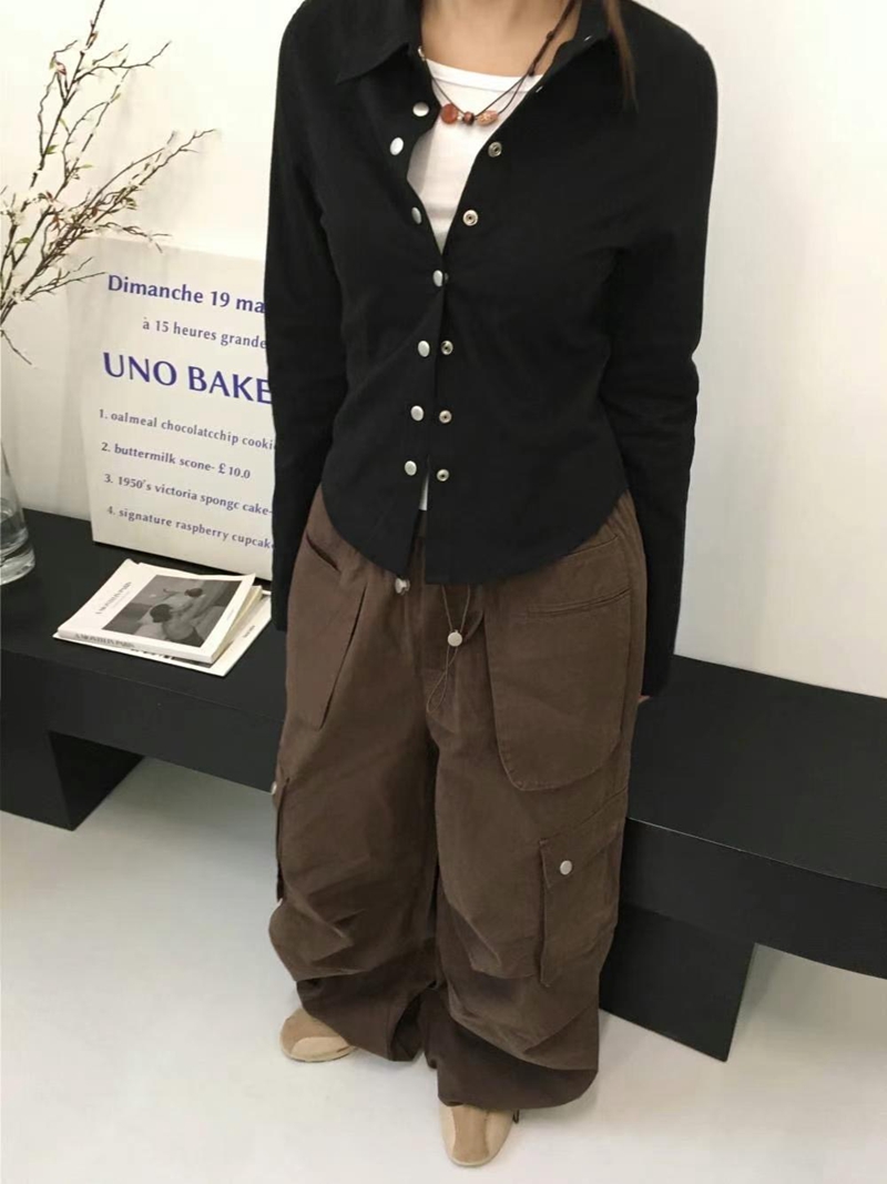 FAVOURED韓國直郵東大門代購女裝新品熱賣休閑時尚襯衫蕾絲衫FAVOURED襯衫/蕾絲衫