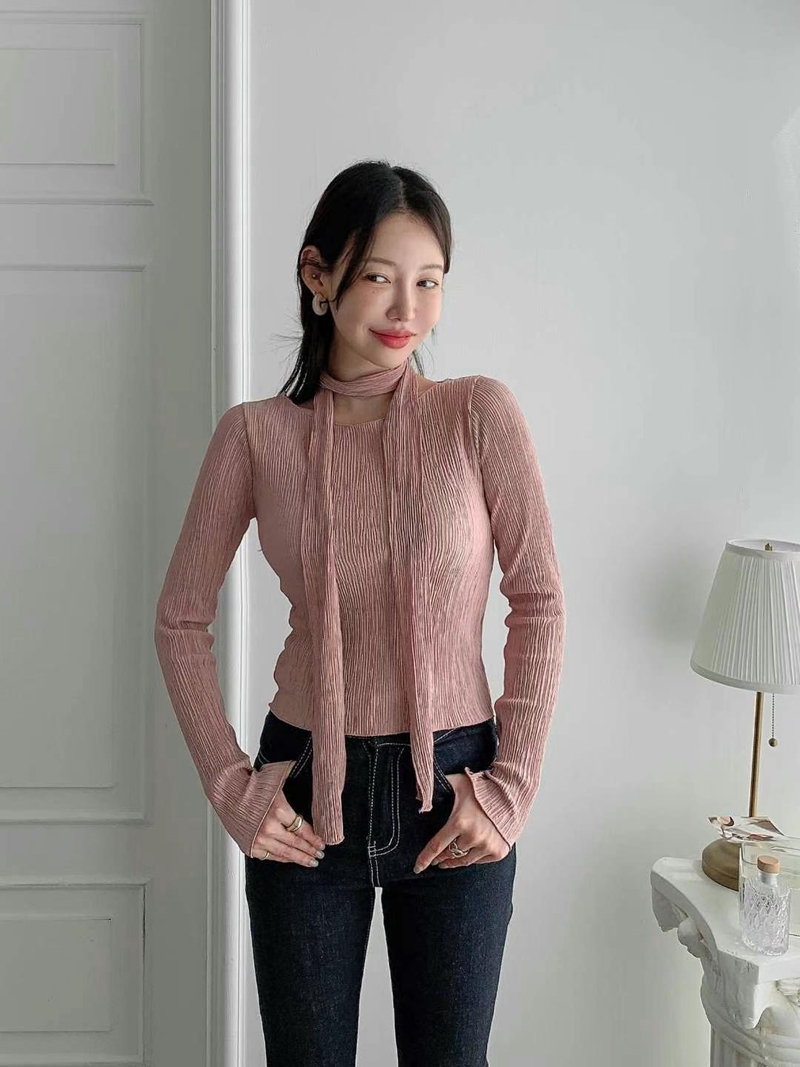 PINK PUMPKIN直郵韓國代購女裝新品熱賣職業24秋冬套裝褶皺PINK PUMPKIN套裝圖色2