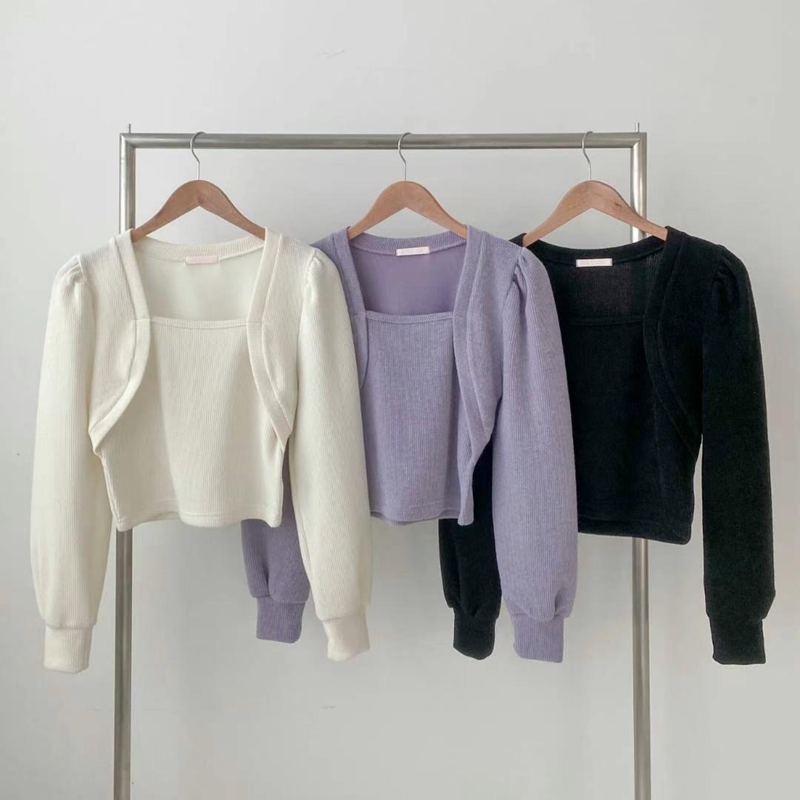 PINK PUMPKIN直郵韓國代購女裝新品24秋冬真品休閑長袖T恤PINK PUMPKIN長袖T恤圖色3左三色