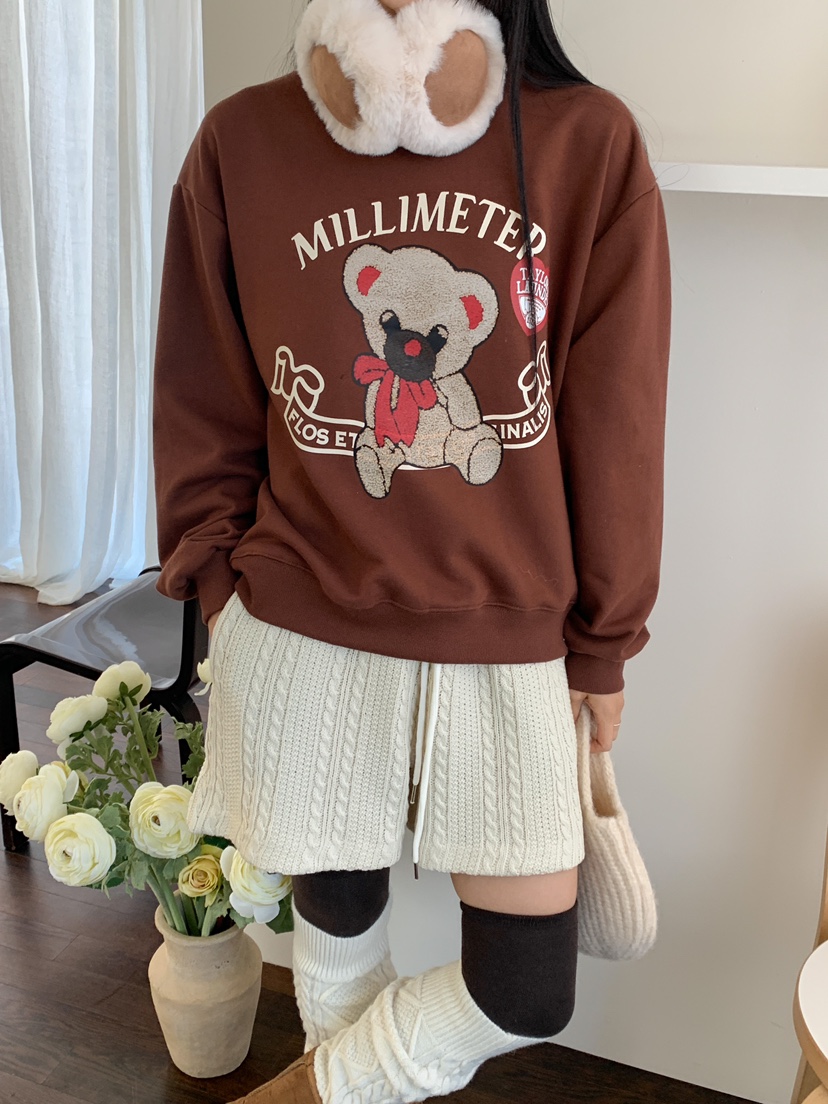 MILLIMETER韓國直郵東大門代購女裝新品職業熱賣推薦休閑衛衣MILLIMETER衛衣