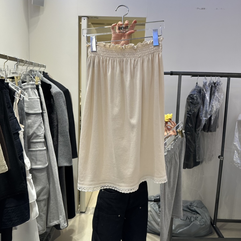 OUTFIT韓國直郵東大門實拍女裝新款熱賣24秋冬半身裙中短裙OUTFIT半身裙/中短裙圖色1