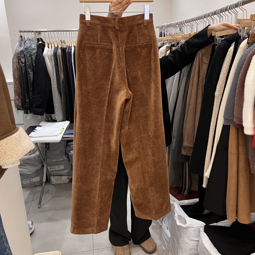 HEIZE韓國直郵東大門實拍女裝新品人氣時尚熱賣休閑休閑褲口袋HEIZE休閑褲