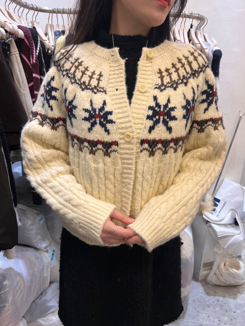 rou.tine韓國直郵東大門代購女裝新款休閑人氣熱賣24秋冬毛衣ROU.TINE毛衣圖色1