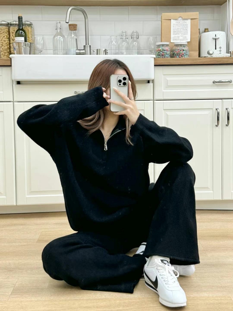 HACKER韓國直郵女裝新款24秋冬真品休閑時尚熱賣推薦人氣套裝HACKER套裝