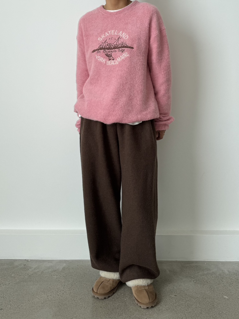 GOLDEN MARKET韓國直郵女裝新品職業推薦24秋冬真品衛衣刺繡GOLDEN MARKET衛衣