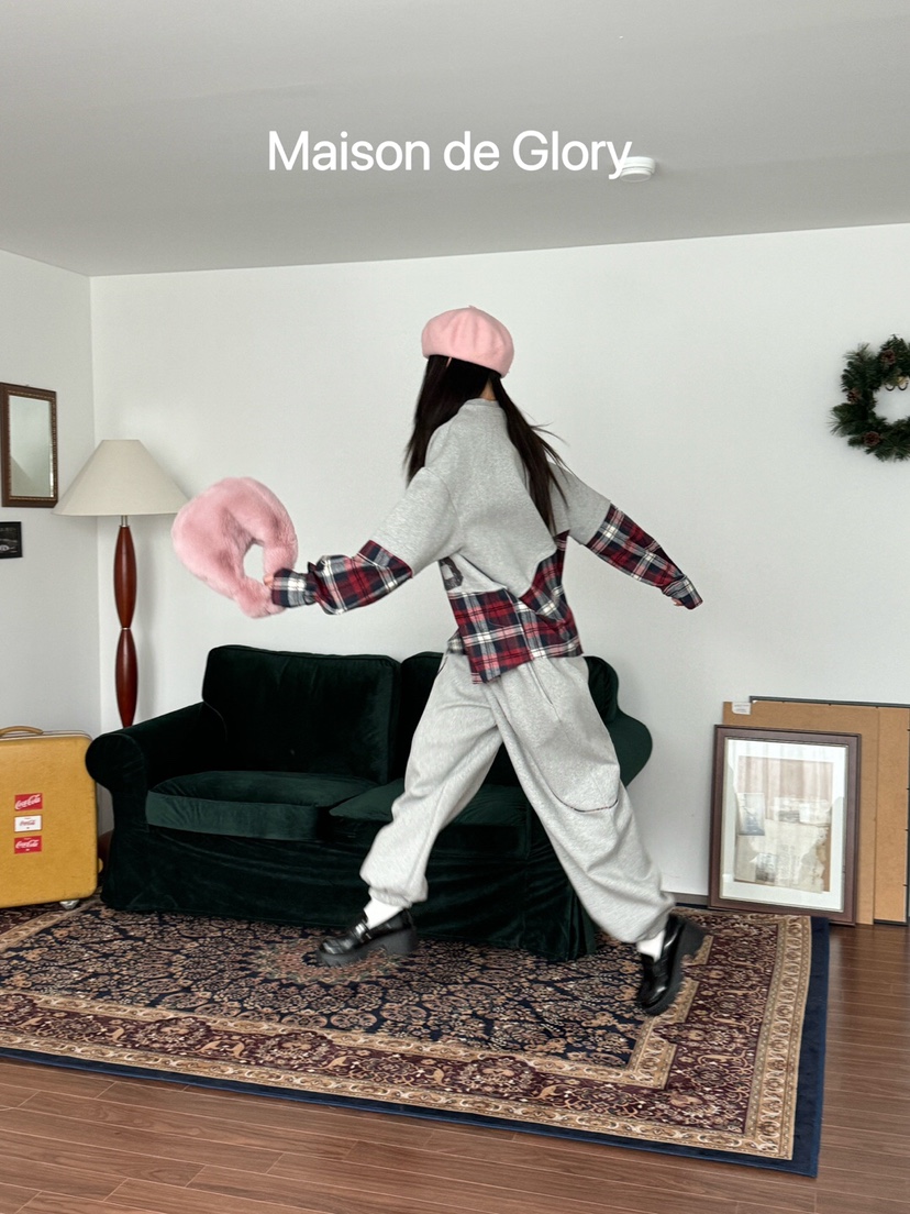 MAISON DE GLORY韓國直郵東大門代購女裝新品推薦時尚休閑褲MAISON DE GLORY休閑褲