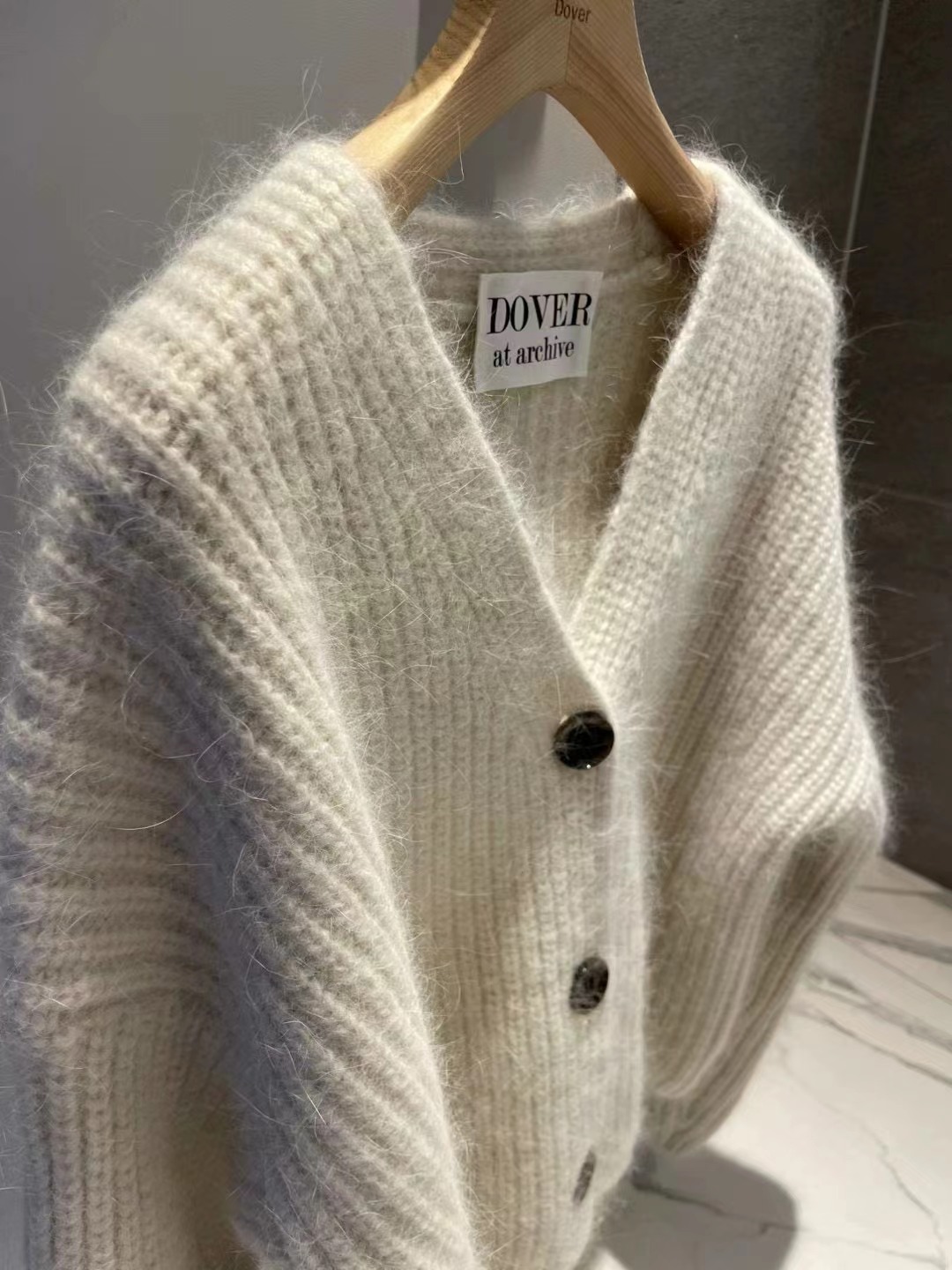DOVER韓國直郵女裝新品職業人氣24秋冬熱賣真品推薦針織衫開衫DOVER針織衫