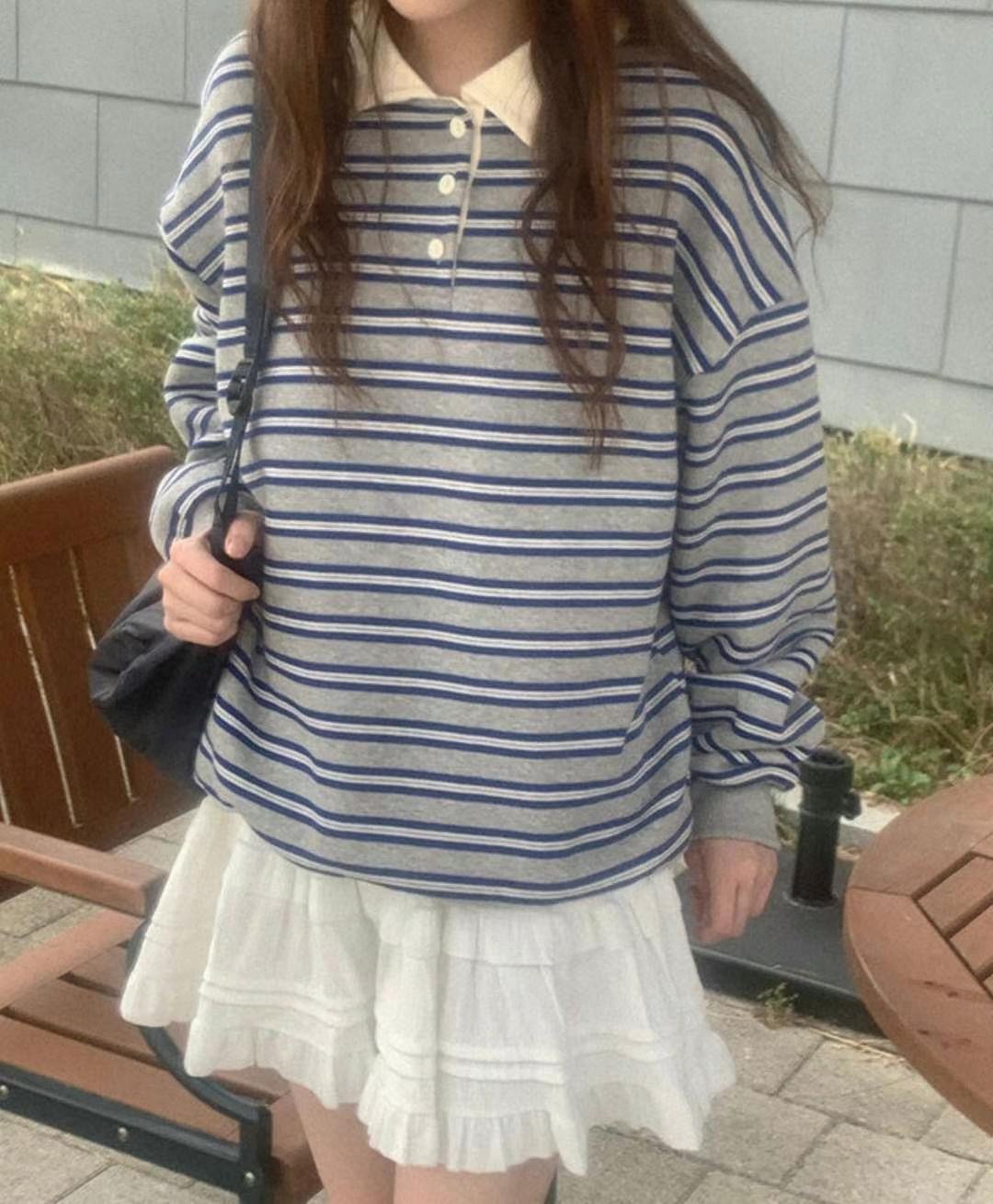 MERCY韓國直郵女裝新款職業推薦時尚真品休閑24秋冬人氣衛衣MERCY衛衣圖色2