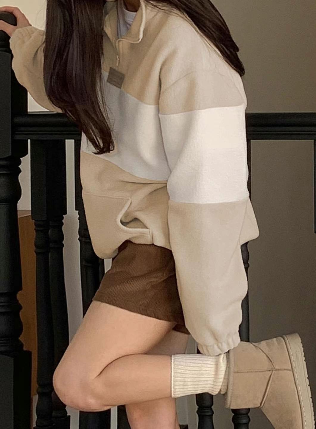 MERCY韓國直郵東大門代購女裝新款熱賣推薦時尚真品職業衛衣MERCY衛衣