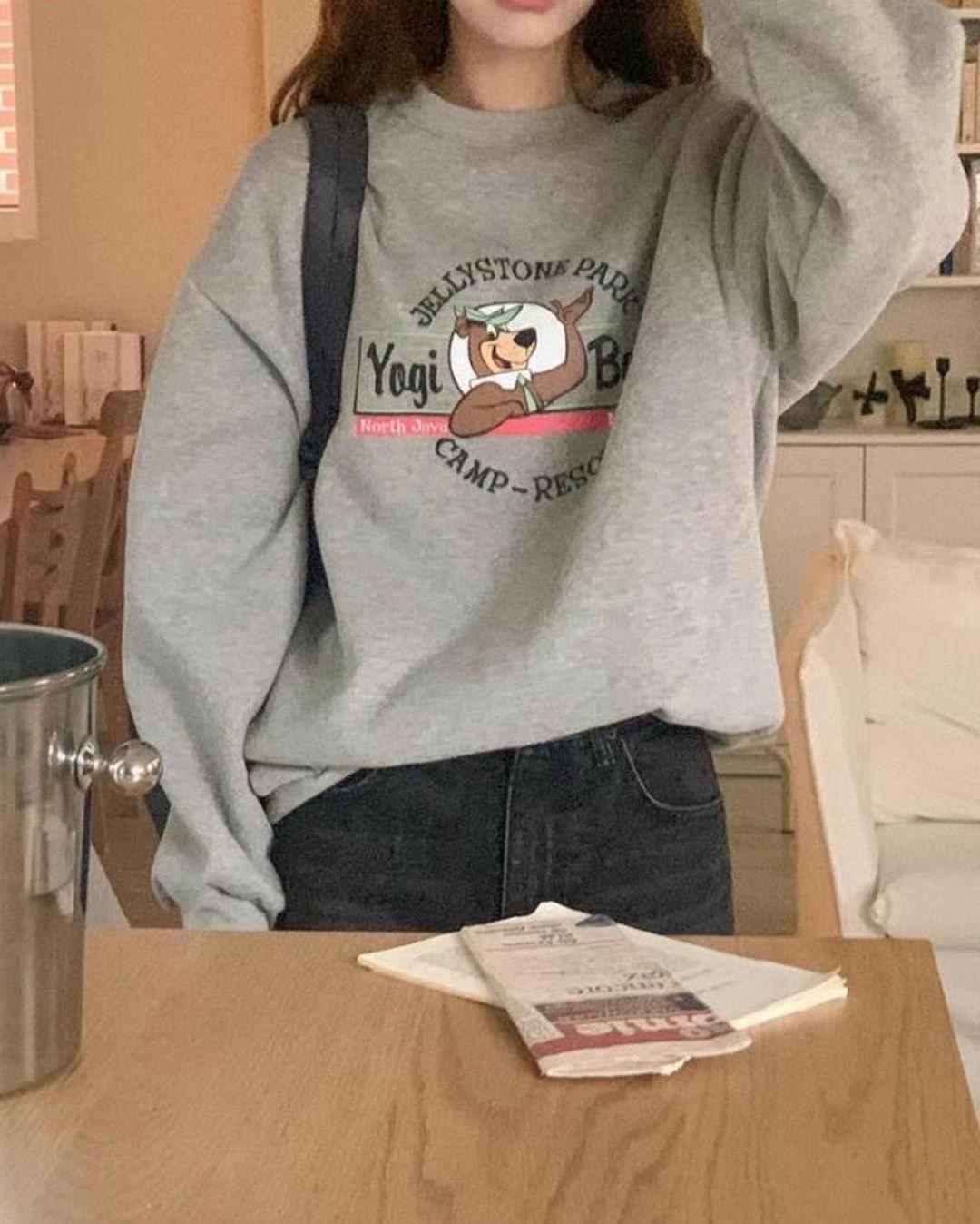 MERCY韓國直郵東大門代購女裝新品職業24秋冬休閑真品人氣衛衣MERCY衛衣