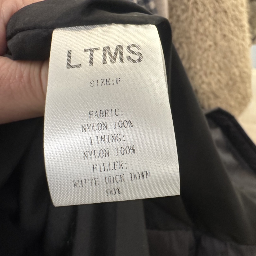 LTMS直郵韓國代購女裝新品職業24秋冬休閑時尚長款羽絨服鴨絨LTMS長款羽絨服