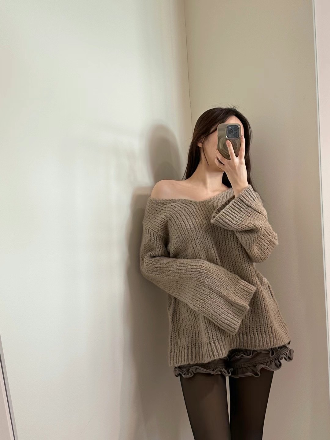 BOUND直郵韓國代購女裝新款真品人氣24秋冬職業推薦休閑針織衫BOUND針織衫圖色2