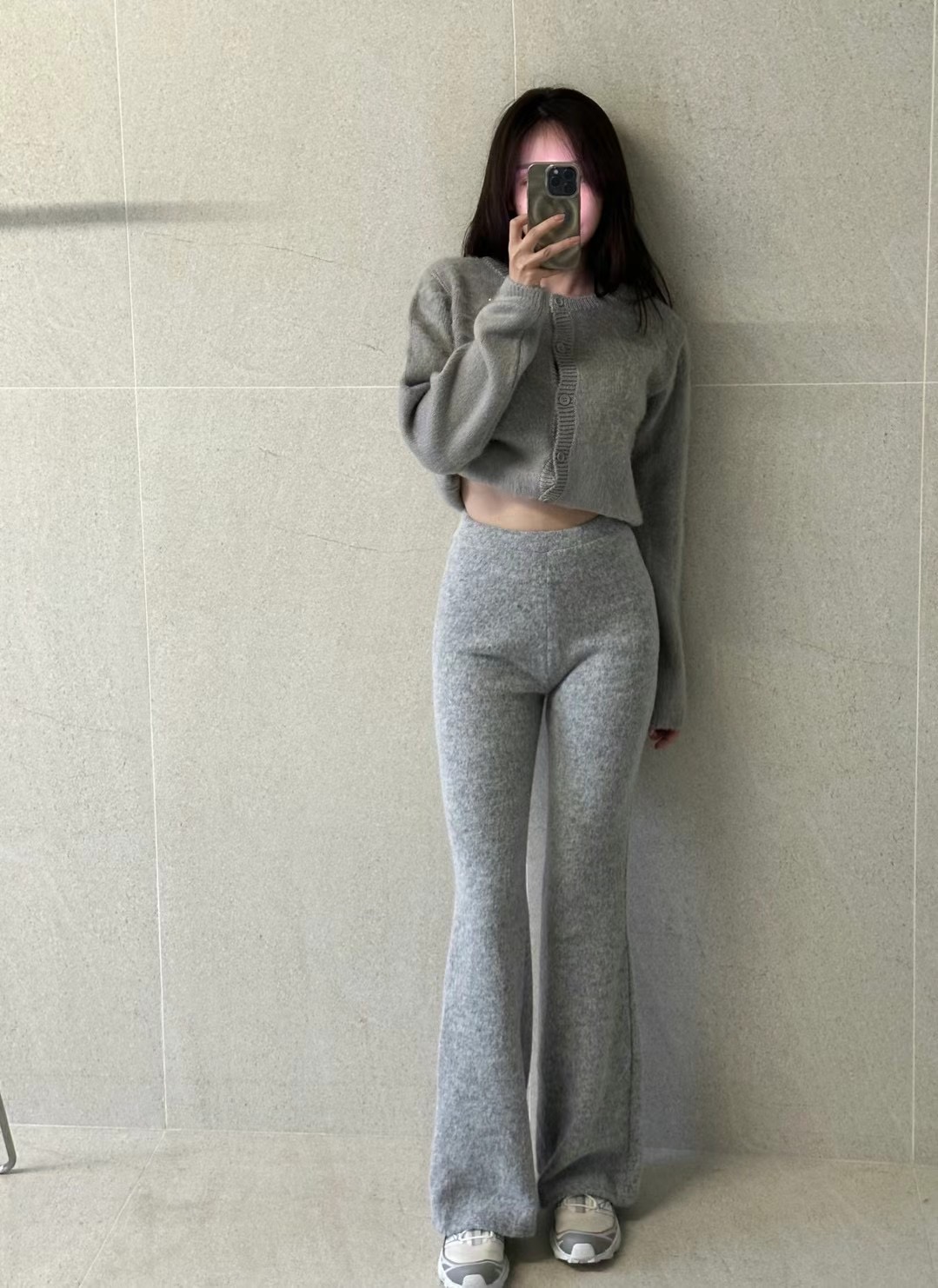 BOUND直郵韓國代購女裝新品人氣熱賣真品推薦休閑休閑褲拉絨BOUND休閑褲圖色2
