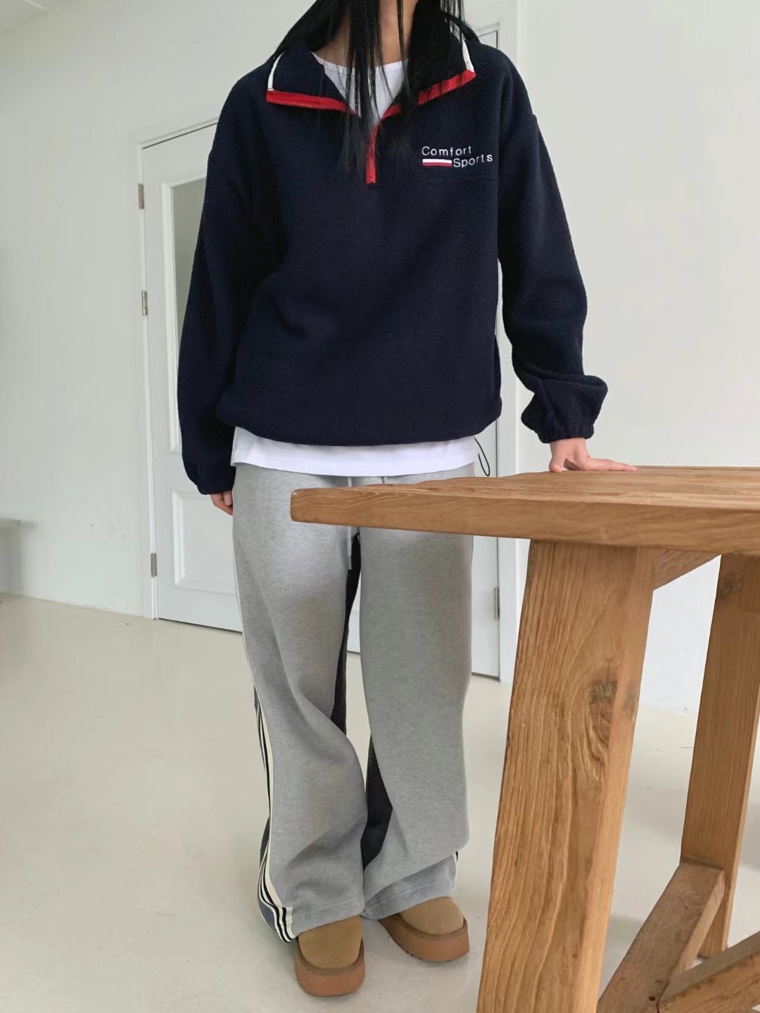 LEVEL直郵韓國代購女裝新款推薦休閑熱賣職業時尚真品人氣衛衣LEVEL衛衣