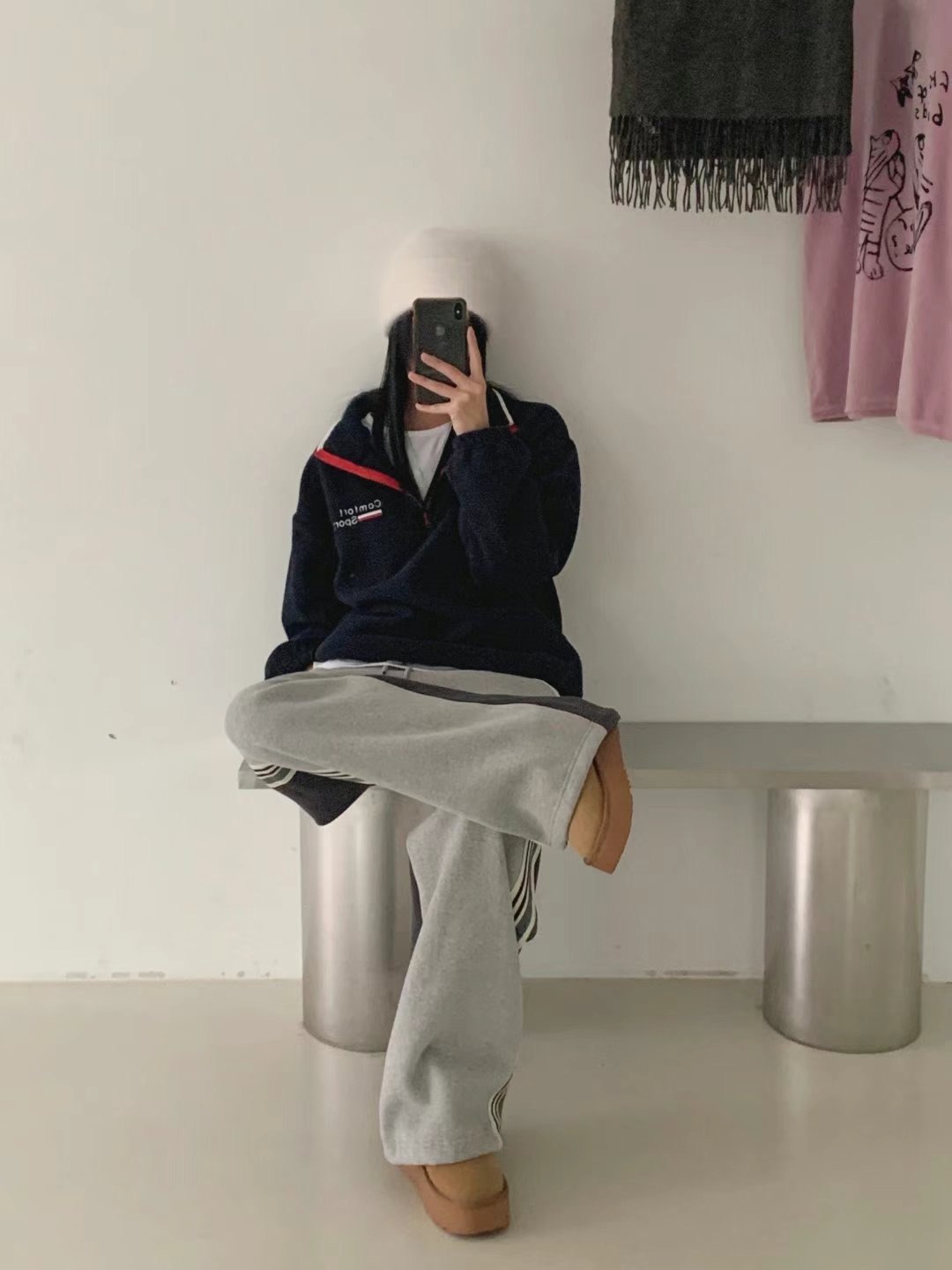 LEVEL直郵韓國代購女裝新款推薦休閑熱賣職業時尚真品人氣衛衣LEVEL衛衣