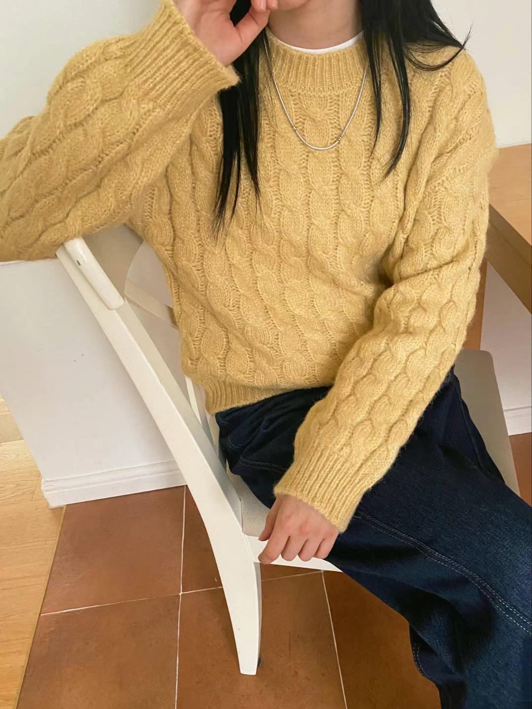 M.STORY韓國直郵東大門代購女裝新品人氣推薦休閑真品針織衫M.STORY針織衫圖色2