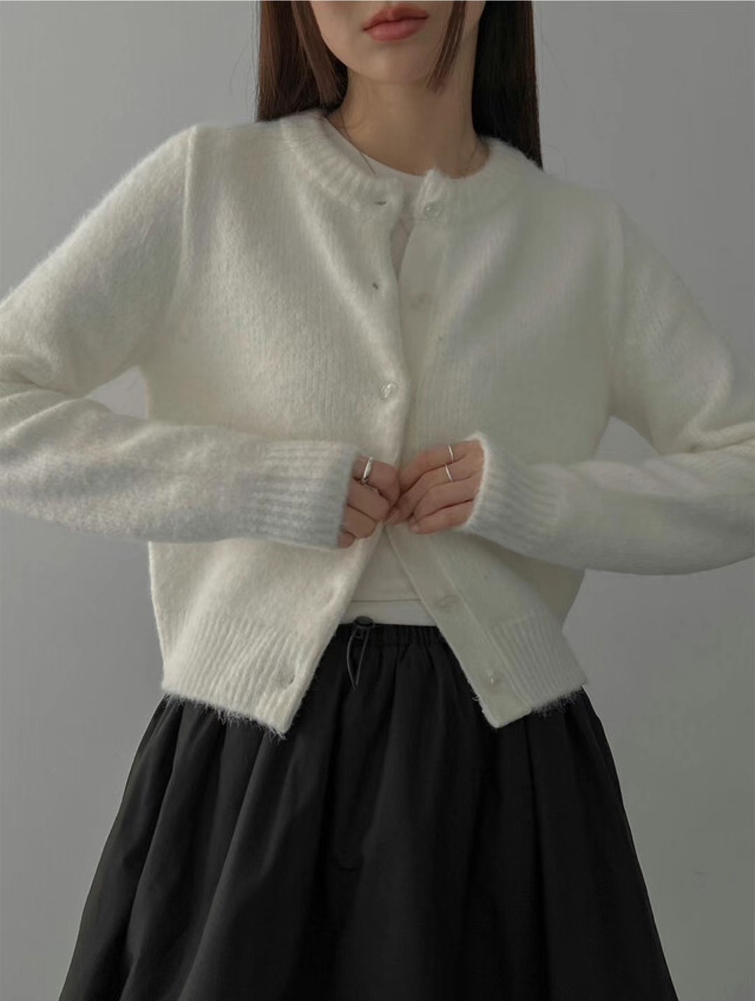 ALL OF US韓國直郵東大門實拍女裝新品時尚休閑推薦針織衫ALL OF US針織衫