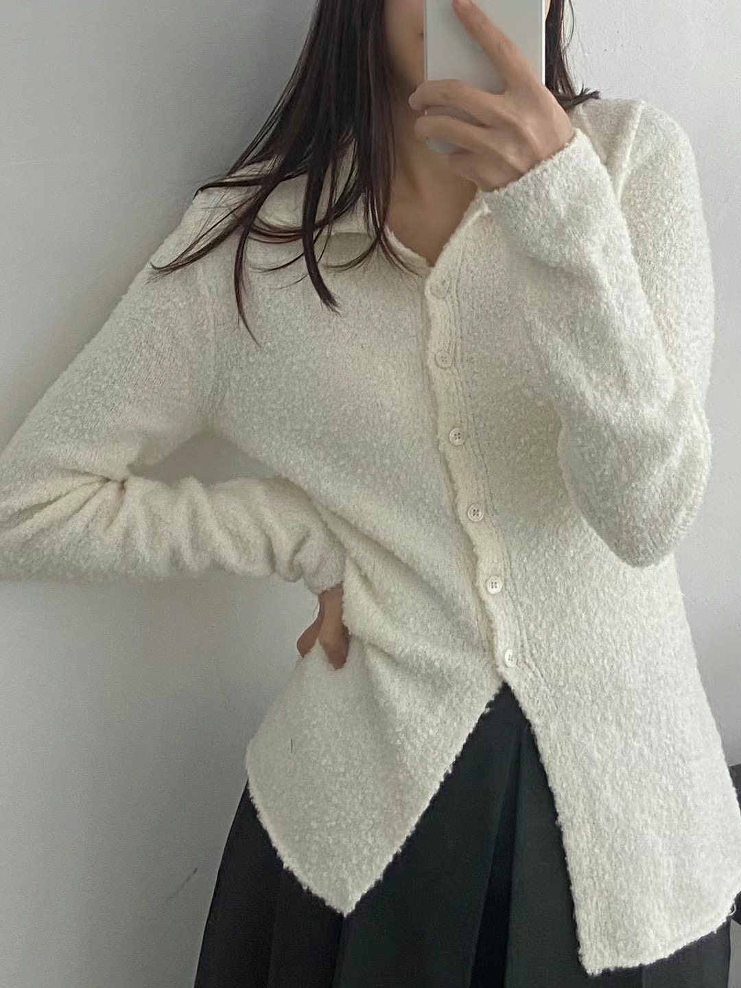 ALL OF US韓國直郵女裝新品24秋冬時尚人氣熱賣真品針織衫ALL OF US針織衫圖色2