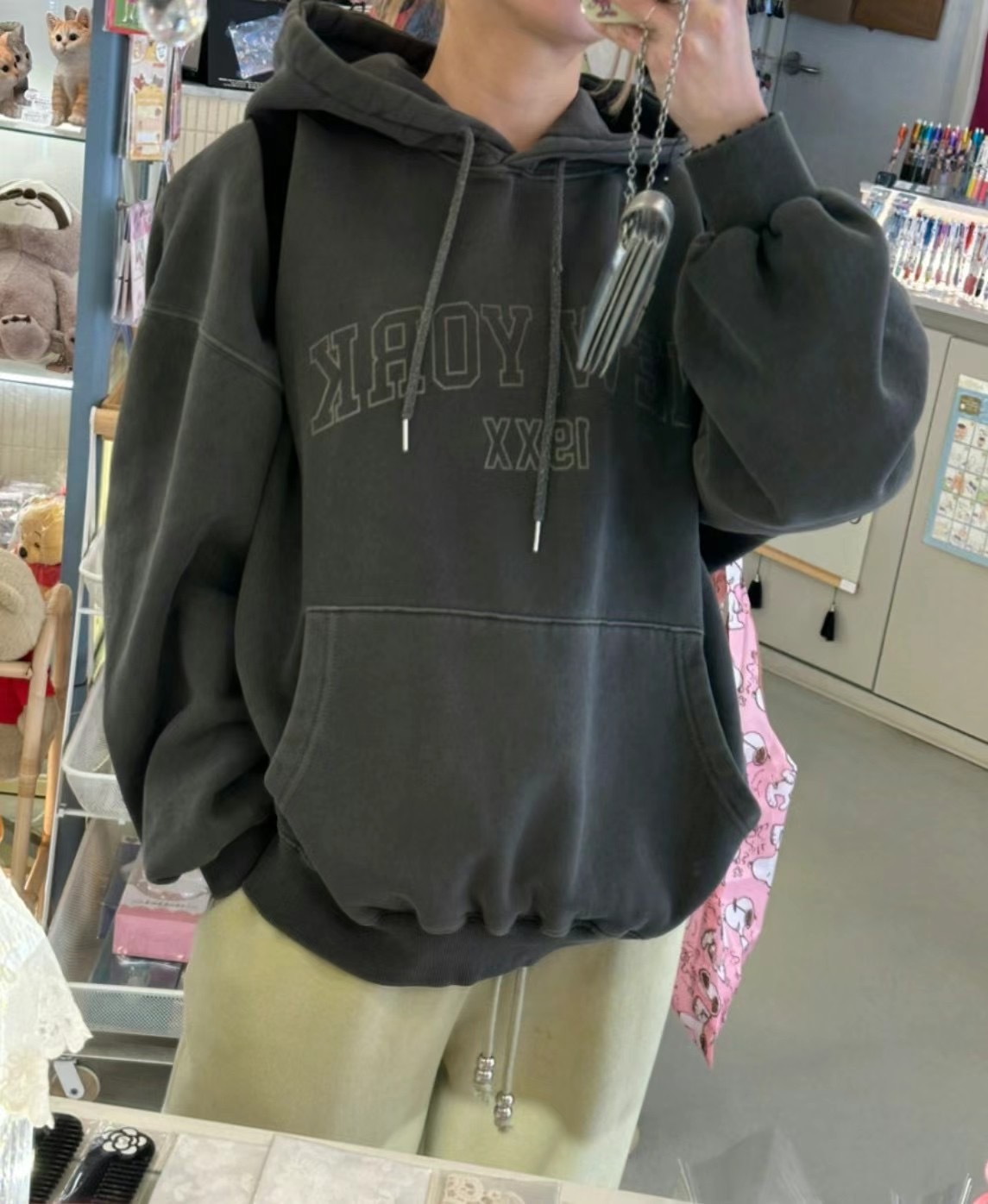 UNPLAN韓國直郵東大門代購女裝新品時尚真品熱賣24秋冬衛衣UNPLAN衛衣