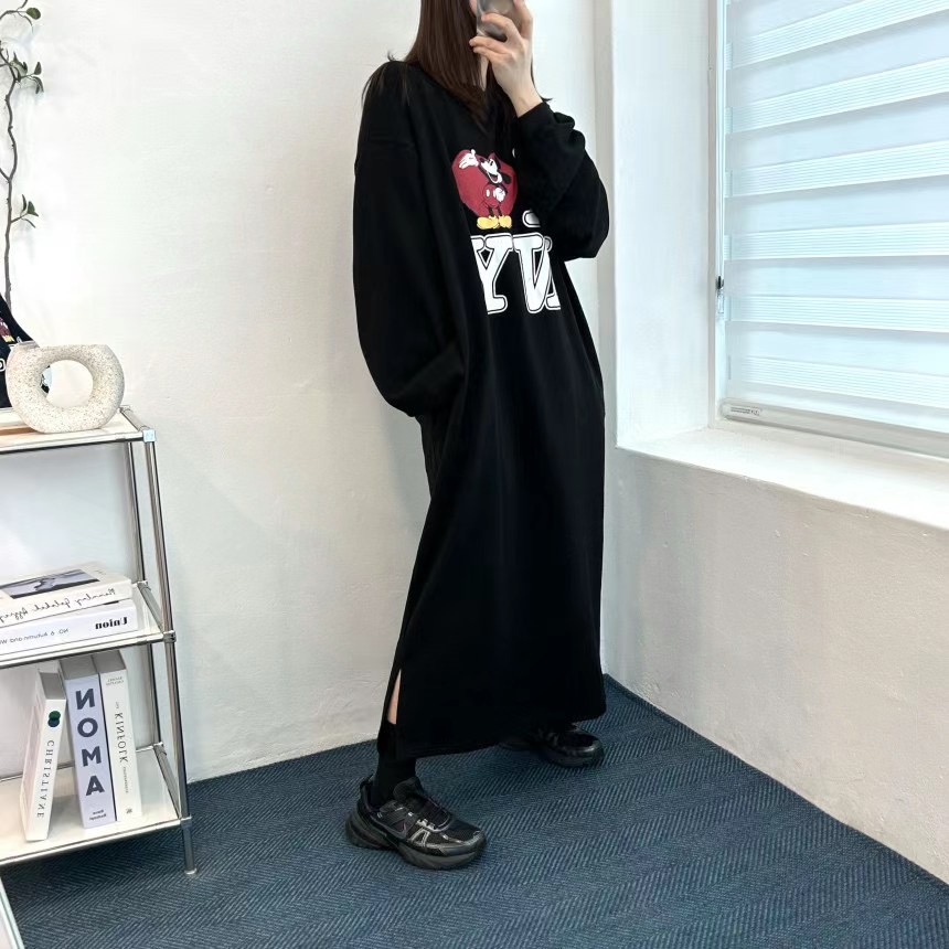 UNPLAN直郵韓國代購女裝新品24秋冬熱賣人氣休閑時尚連衣裙UNPLAN連衣裙