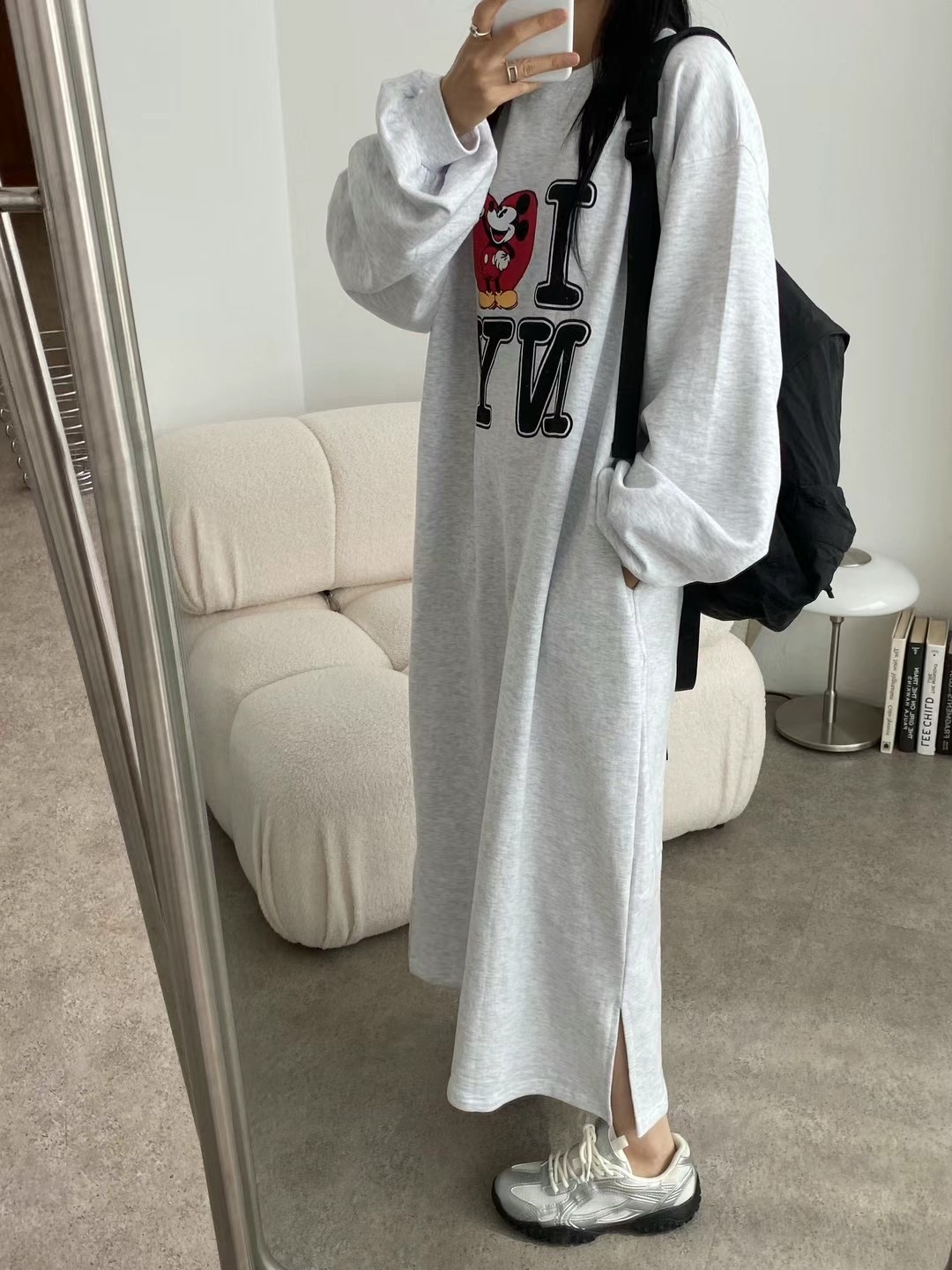 UNPLAN直郵韓國代購女裝新品24秋冬熱賣人氣休閑時尚連衣裙UNPLAN連衣裙