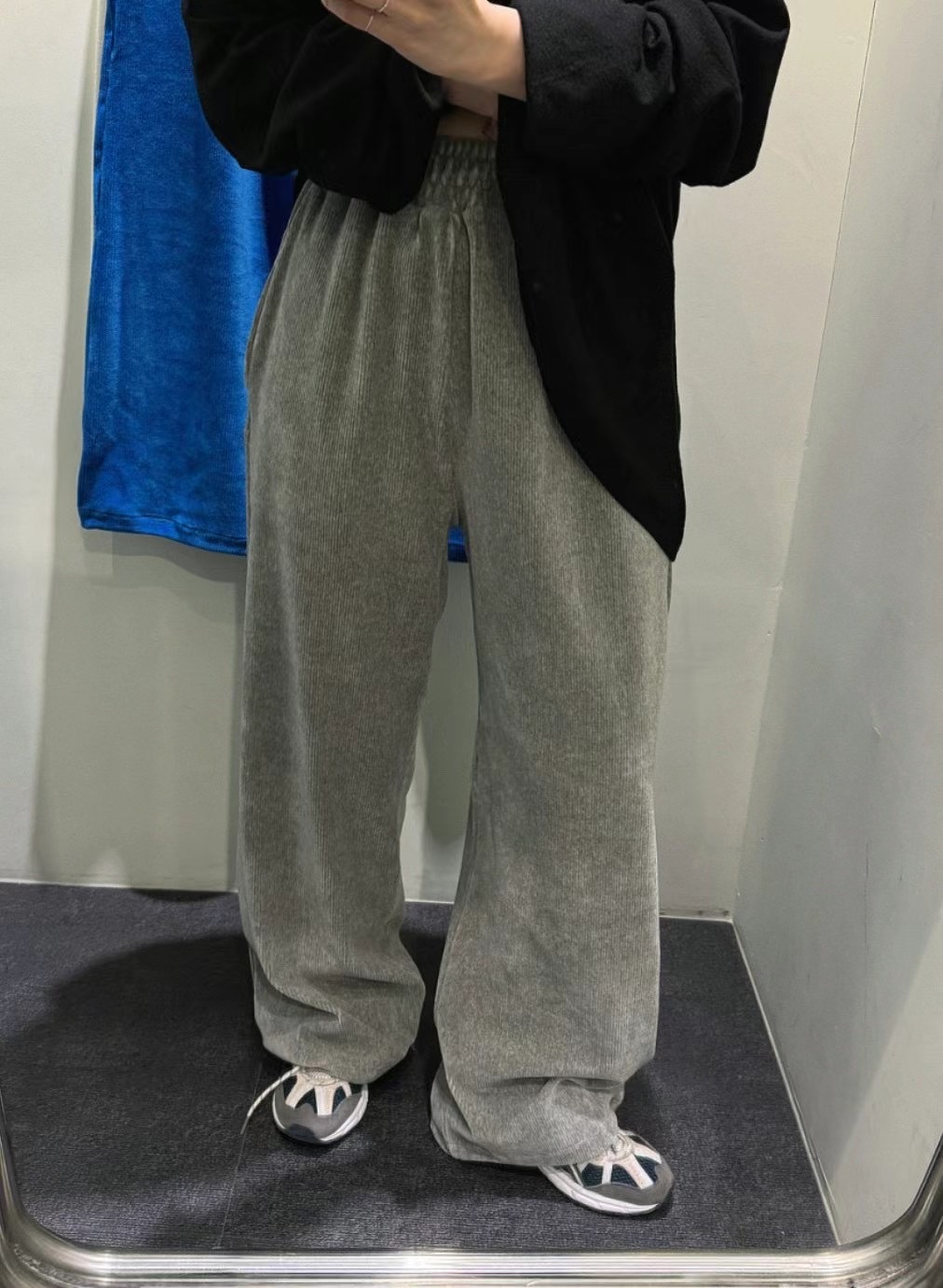 UNPLAN韓國直郵東大門代購女裝新品職業推薦24秋冬時尚休閑褲UNPLAN休閑褲