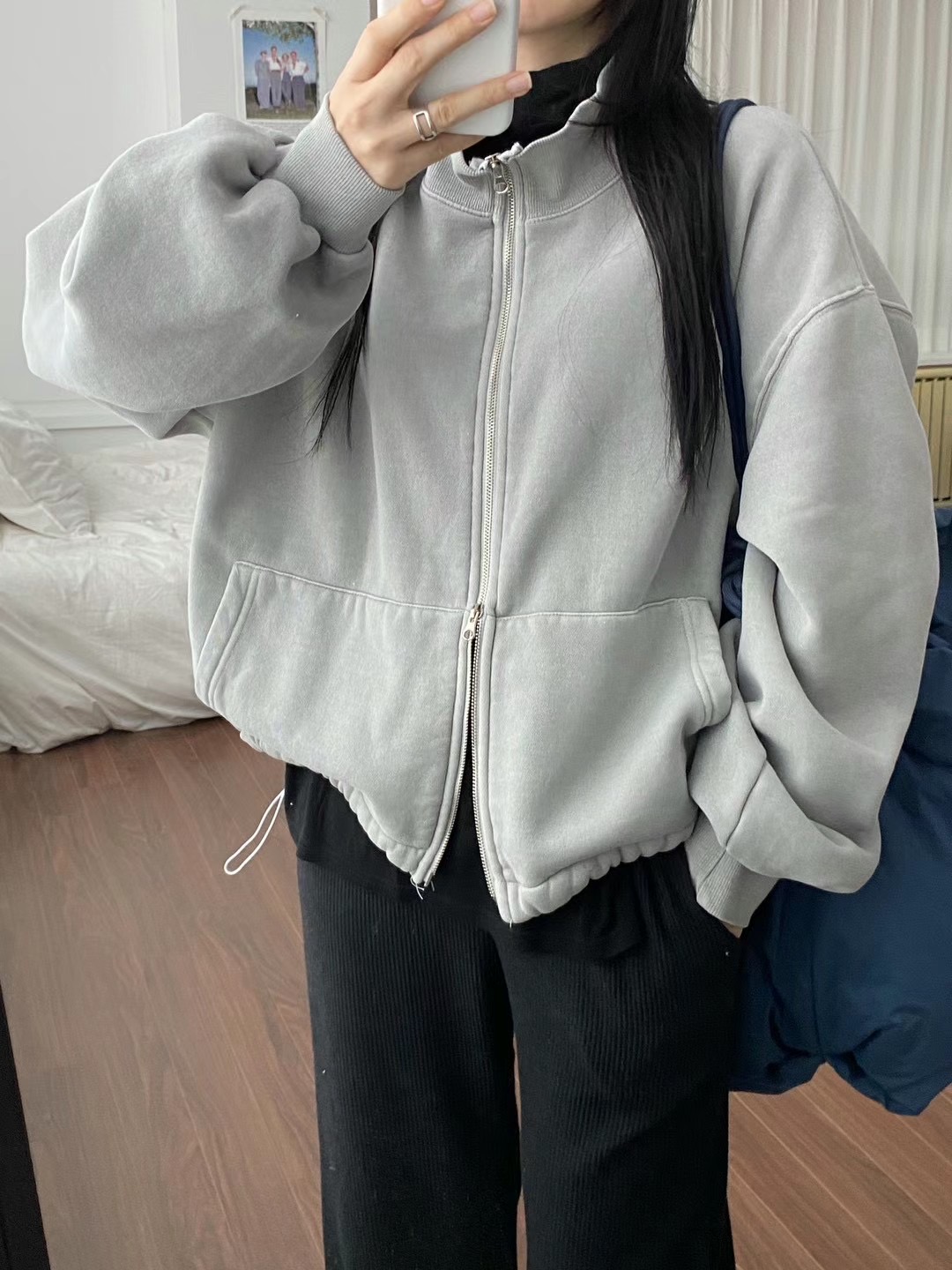 UNPLAN韓國直郵女裝新款休閑推薦人氣熱賣真品職業24秋冬衛衣UNPLAN衛衣