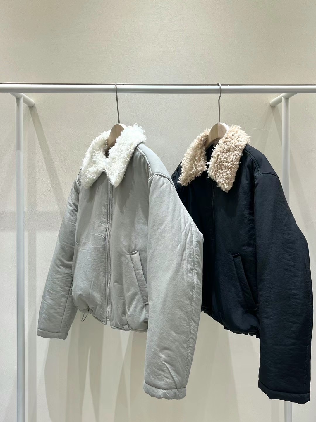 SOAF韓國直郵女裝新款職業時尚熱賣真品人氣24秋冬夾克填充SOAF夾克圖色2左二色