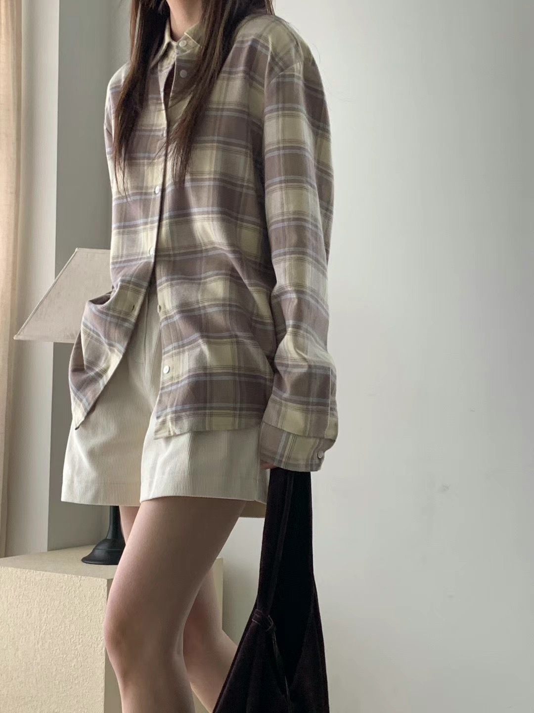 SOAF韓國直郵東大門實拍女裝新品推薦時尚休閑熱賣襯衫蕾絲衫SOAF襯衫/蕾絲衫