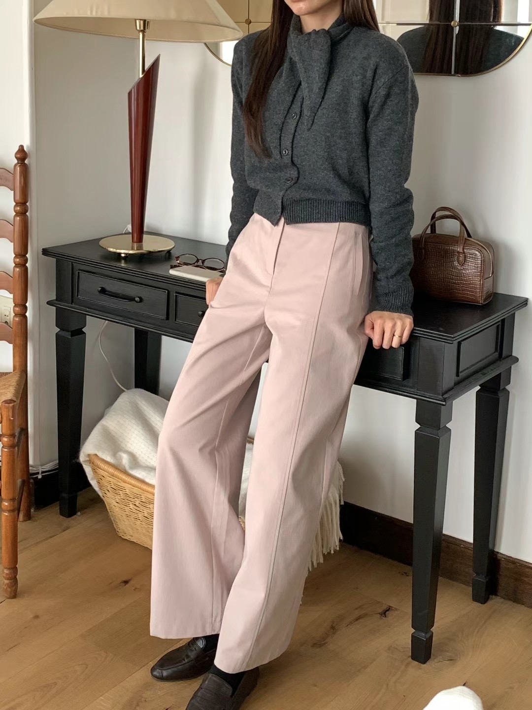 SOAF韓國直郵東大門代購女裝新款熱賣推薦職業人氣休閑休閑褲SOAF休閑褲