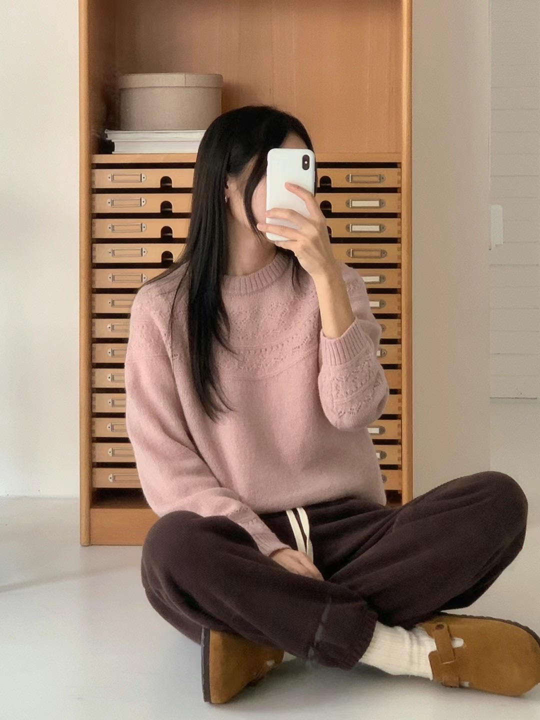 SOAF直郵韓國代購女裝新款職業時尚真品24秋冬熱賣休閑毛衣SOAF毛衣