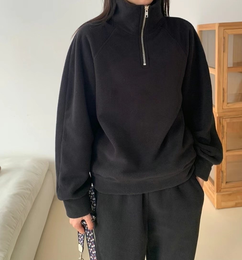 LUCKY ROOM韓國直郵東大門代購女裝新款休閑職業時尚衛衣拉鏈LUCKY ROOM衛衣圖色2