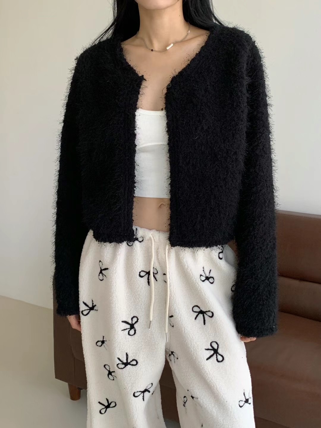 PEETS直郵韓國代購女裝新款職業真品熱賣推薦休閑時尚夾克開衫PEETS夾克圖色2