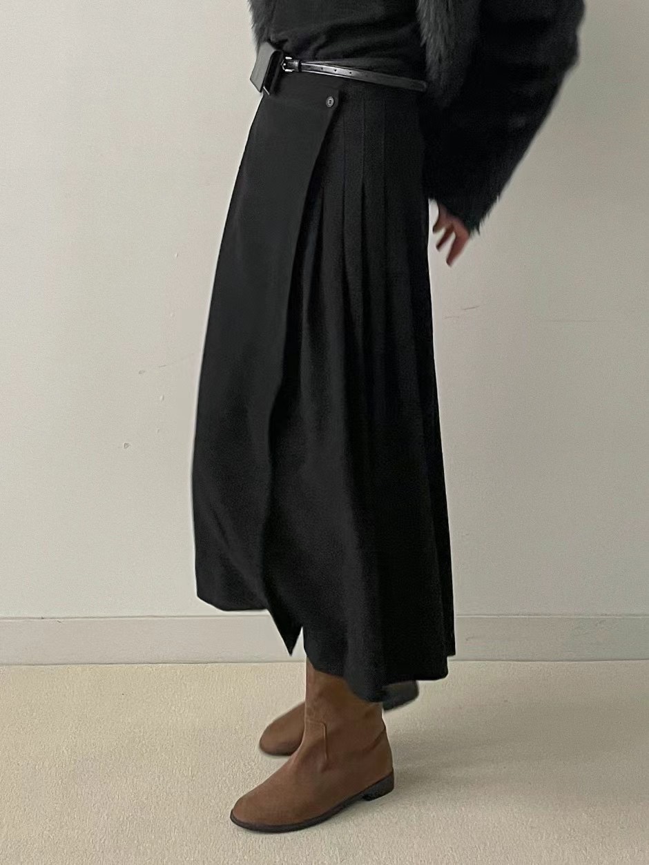 PEETS韓國直郵女裝新款真品推薦休閑時尚熱賣24秋冬人氣長裙PEETS長裙