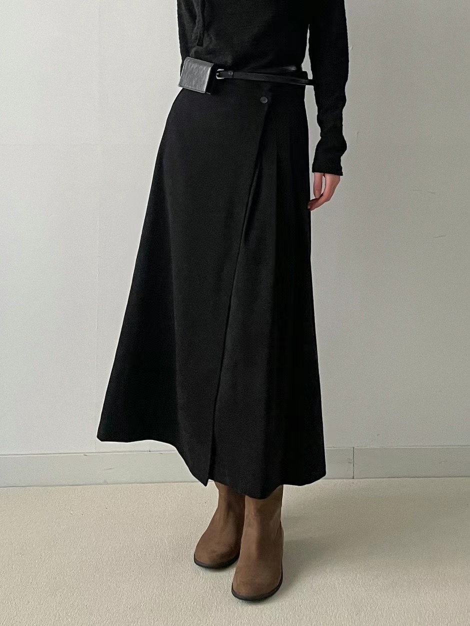 PEETS韓國直郵女裝新款真品推薦休閑時尚熱賣24秋冬人氣長裙PEETS長裙