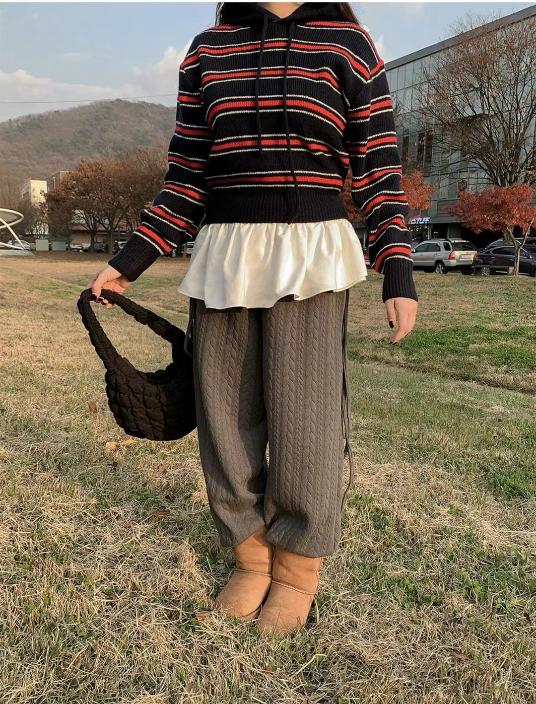 TON80東大門直郵女士新款休閑職業時尚熱賣24秋夏人氣休閑褲TON80休閑褲