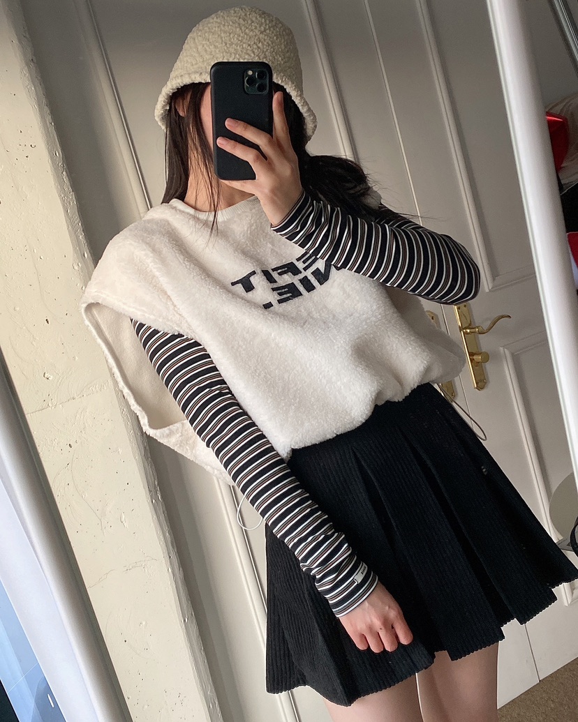 VENEFIT/JENNIE東大門直郵女士新品熱賣24秋夏真品長袖T恤VENEFIT/JENNIE長袖T恤