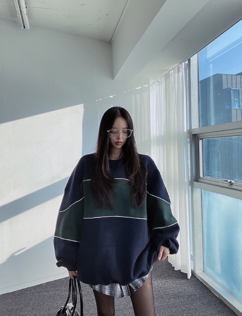 THEMAY/UNA韓國直郵女士新品人氣推薦熱賣真品24秋夏衛衣拉絨THEMAY/UNA衛衣圖色3