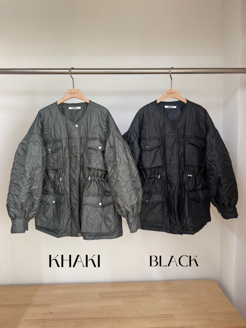Something/FANCY東大門直郵女裝新品24秋夏推薦熱賣夾克絎縫Something/FANCY夾克