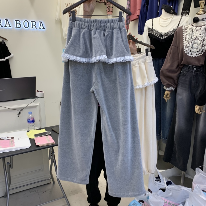 BORA BORA韓國直郵女裝新品休閑真品24秋夏時尚職業裙褲保暖BORA BORA裙褲