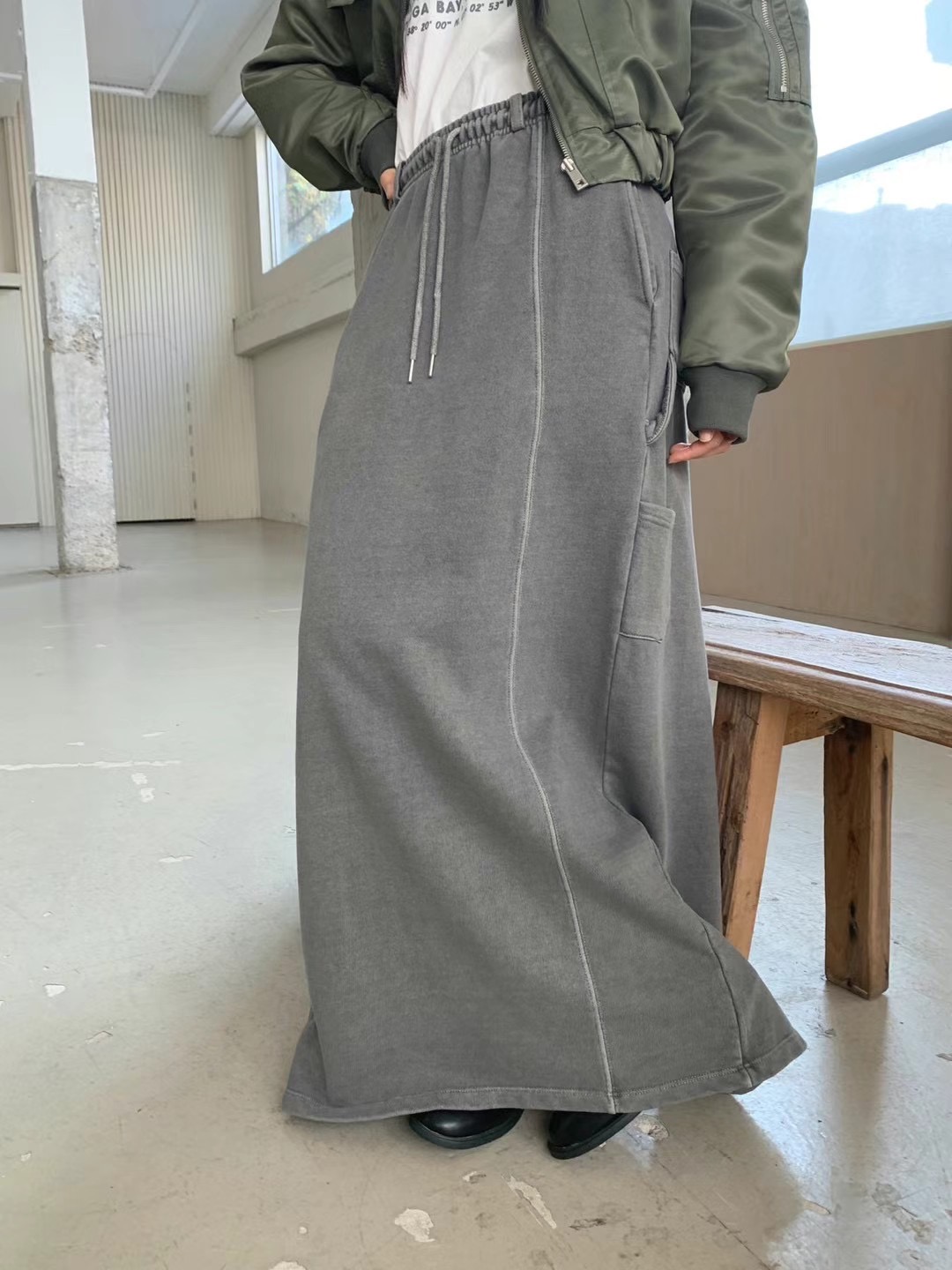 OWL東大門直郵女裝新品真品休閑24秋夏熱賣人氣推薦職業長裙OWL長裙