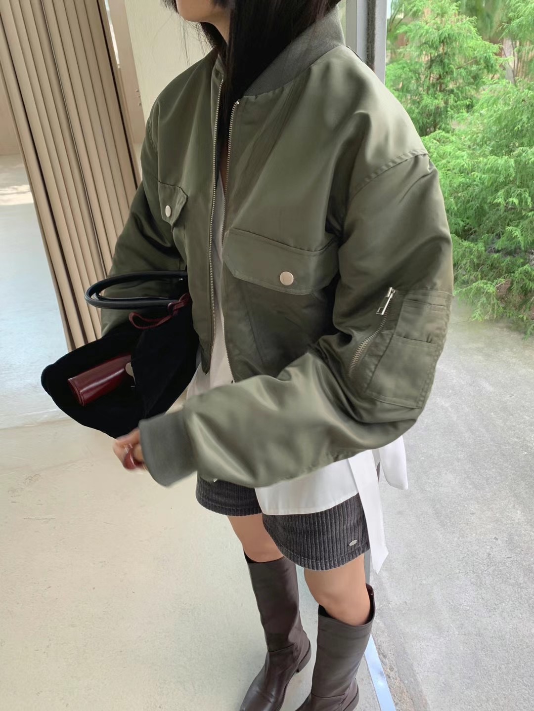 OWL東大門直郵女士新款真品人氣時尚24秋夏熱賣推薦職業夾克OWL夾克