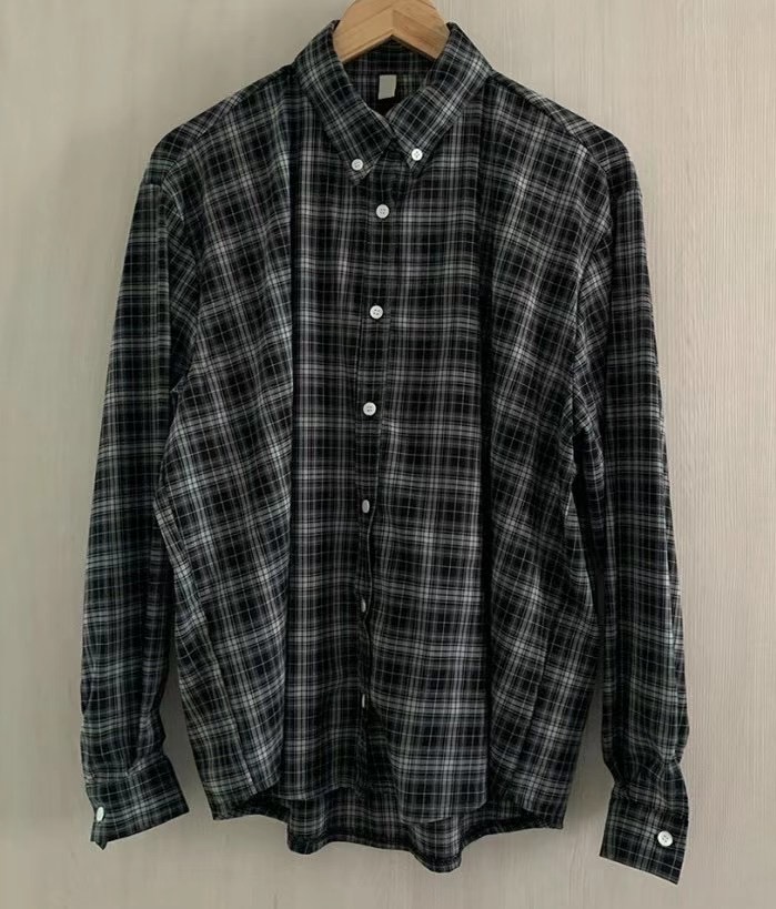 SOUFFLE東大門直郵女裝新品熱賣人氣真品休閑襯衫蕾絲衫格子SOUFFLE襯衫/蕾絲衫圖色1