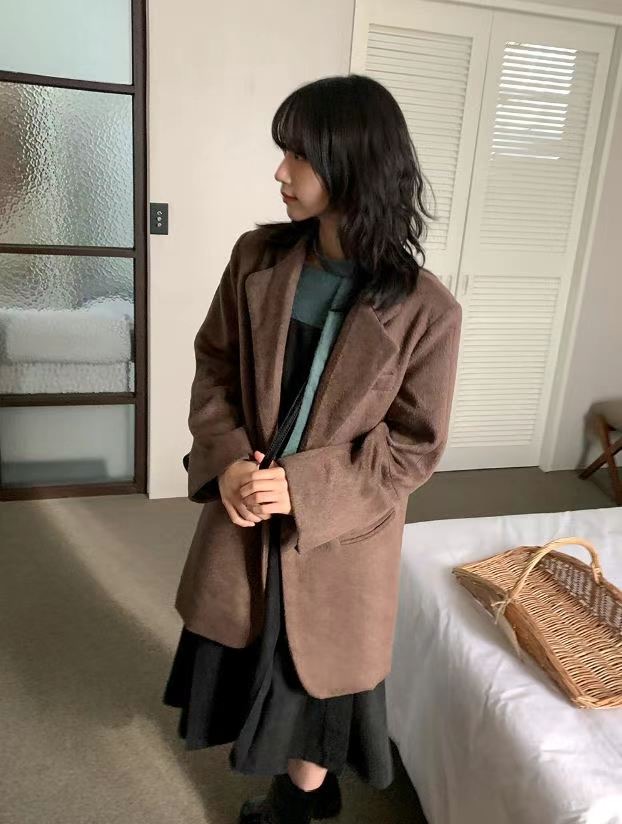 BAGUETTE-OT直郵韓國代購女裝新品熱賣真品推薦休閑24秋冬夾克BAGUETTE-OT夾克