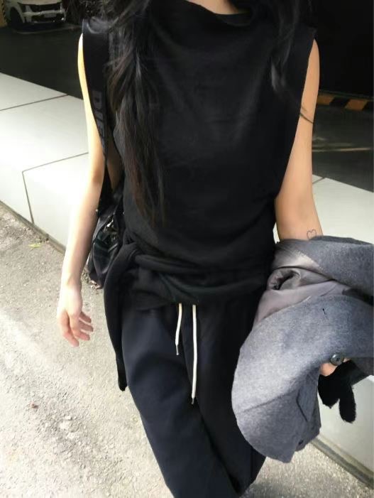 BAGUETTE-OT直郵韓國代購女裝新品24秋冬熱賣吊帶背心含脖帶BAGUETTE-OT吊帶/背心
