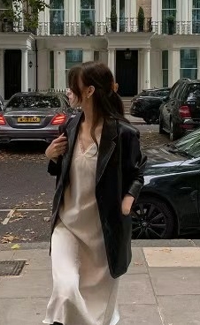 SOARE韓國直郵東大門實拍女裝新品時尚人氣24秋冬連衣裙羊毛SOARE連衣裙