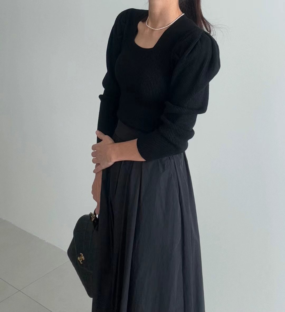 RIPPLE韓國直郵女裝新品24秋冬熱賣人氣休閑時尚職業針織衫RIPPLE針織衫