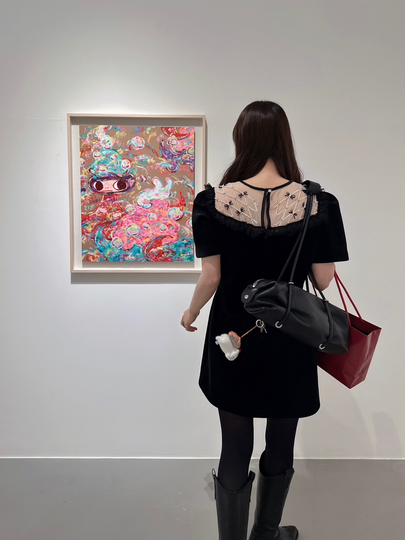 81 MARKET-L韓國直郵東大門代購女裝新品24秋冬熱賣連衣裙81 MARKET-L連衣裙